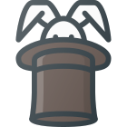 Rabbit in Hat icon