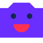 顔のカメラアイコン icon