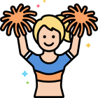 Female Cheerleader icon