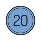 20-círculo-c icon