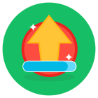 Aufleveln icon