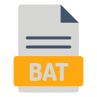 Bat File icon