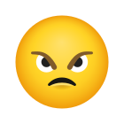 怒った顔の絵文字 icon