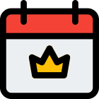 Crown Calendar icon