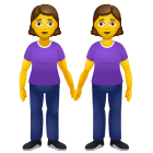 Women Holding Hands icon