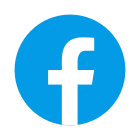 Facebook entouré icon