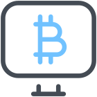 Monitor Bitcoin icon