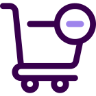 Cart Minus icon