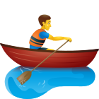 Mann-Ruderboot icon