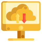 Cloud computing icon