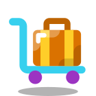 Luggage Trolley icon