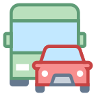 Transport terrestre icon