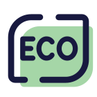 Indicatore di guida ecologica icon