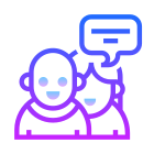 Zusammenarbeit Weiblich Männlich icon