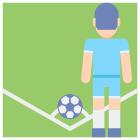 Fútbol Corner Filled icon