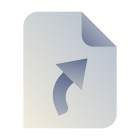 File di collegamento simbolico (symlink) icon