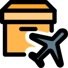 Premium fast air cargo service - Logistic services icon