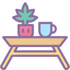 mesa de café icon