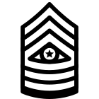 Command Sergeant Major CSM icon