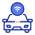 autonomous car icon