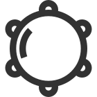 Tambourine icon