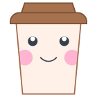 Kawaii-Kaffee icon