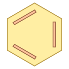 Anello di benzene icon