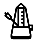 Metronome icon