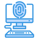 外部手指扫描计算机-itim2101-blue-itim2101 icon