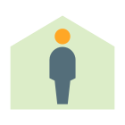 Person at Home icon