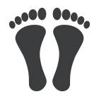 Footprint icon