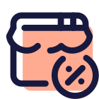 网上商店促销 icon