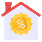 House Discount icon