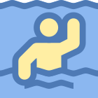 游泳后视图 icon