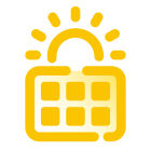 Panel solar icon