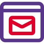 Email, web browser icon