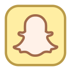 Snapchat-cuadrado icon