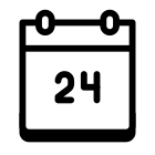 Calendario 24 icon