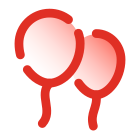 파티 baloons에 icon