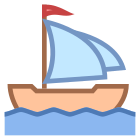 中等帆船 icon