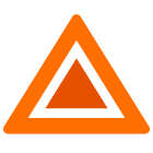 Avertissement de danger clignotant icon