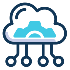 Cloud computing icon