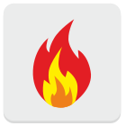 Flame icon