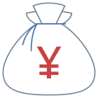 Sac d'argent Yen icon