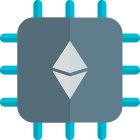 Ethereum cryptocurrency certified powerful hardware devices requirement icon