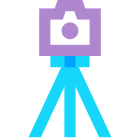 Camera on Tripod icon