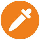 Orange Color icon