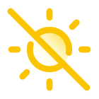 No exponer a la luz del sol icon