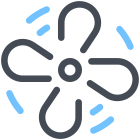 Cabeza del ventilador icon