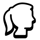 Woman Head icon
